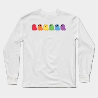 Gay Pride Ghosts Long Sleeve T-Shirt